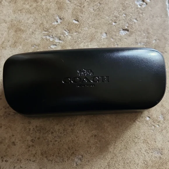 Coach glasses hard case black - Picture 1 of 11